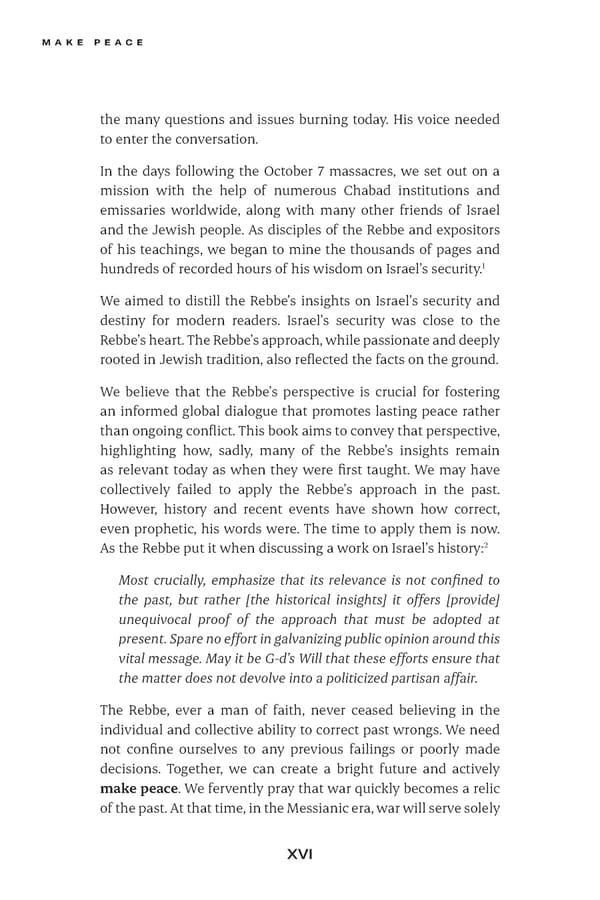 Make Peace / A Strategic Guide for Achieving Lasting Peace in Israel - Page 16