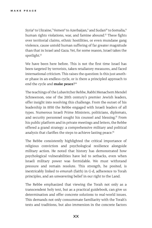 Make Peace / A Strategic Guide for Achieving Lasting Peace in Israel - Page 20