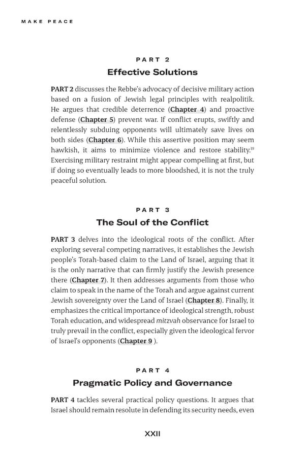 Make Peace / A Strategic Guide for Achieving Lasting Peace in Israel - Page 22