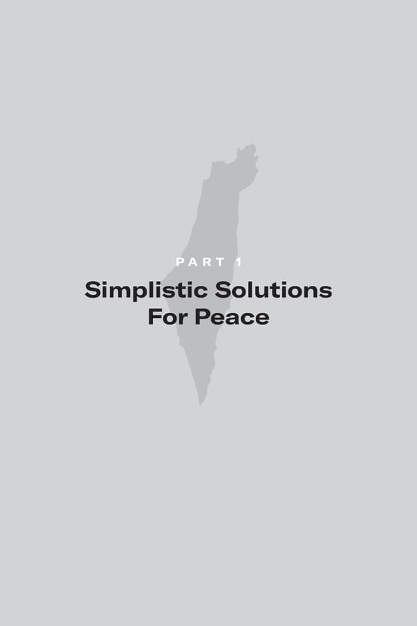 Make Peace / A Strategic Guide for Achieving Lasting Peace in Israel - Page 25