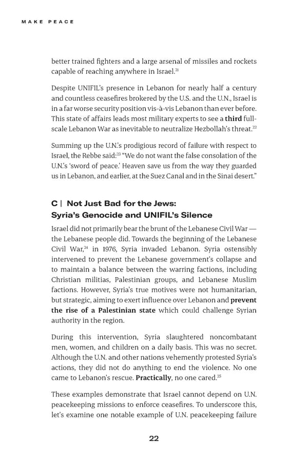 Make Peace / A Strategic Guide for Achieving Lasting Peace in Israel - Page 46