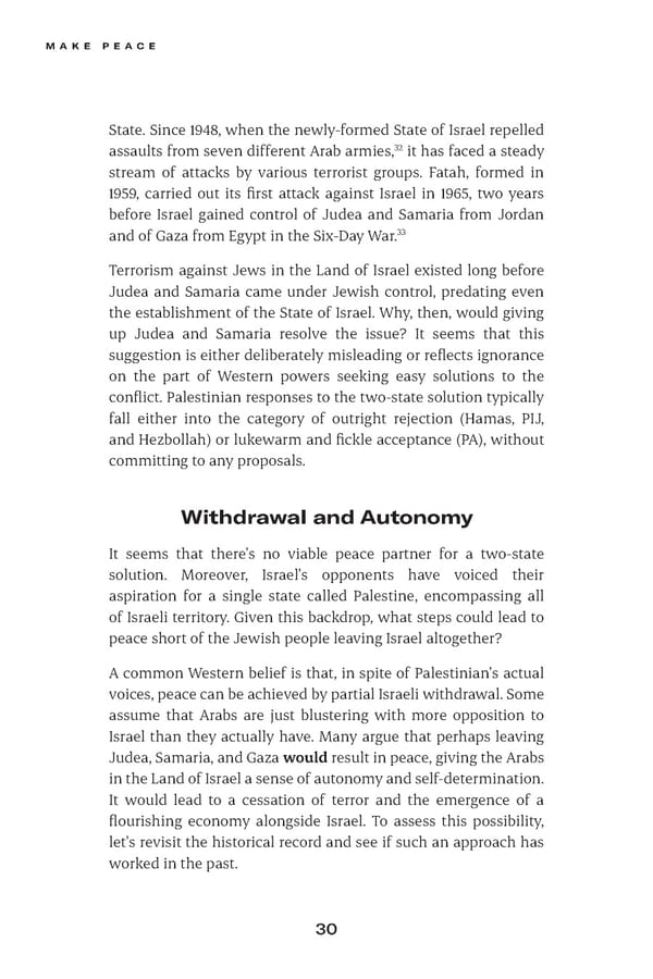 Make Peace / A Strategic Guide for Achieving Lasting Peace in Israel - Page 54