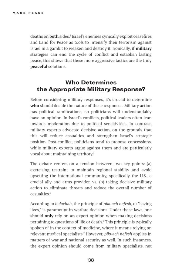 Make Peace / A Strategic Guide for Achieving Lasting Peace in Israel - Page 62