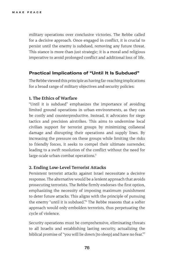 Make Peace / A Strategic Guide for Achieving Lasting Peace in Israel - Page 100