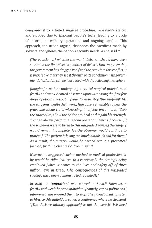Make Peace / A Strategic Guide for Achieving Lasting Peace in Israel - Page 110