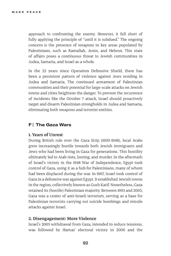 Make Peace / A Strategic Guide for Achieving Lasting Peace in Israel - Page 116
