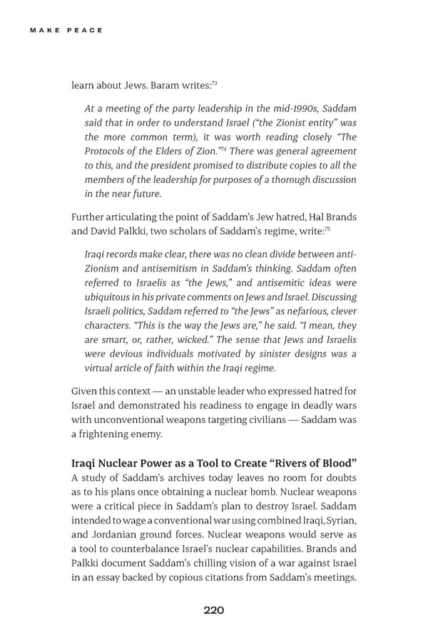 Make Peace / A Strategic Guide for Achieving Lasting Peace in Israel - Page 244