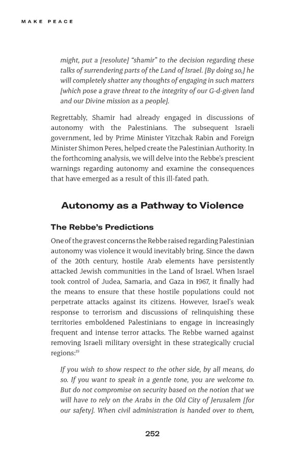 Make Peace / A Strategic Guide for Achieving Lasting Peace in Israel - Page 276