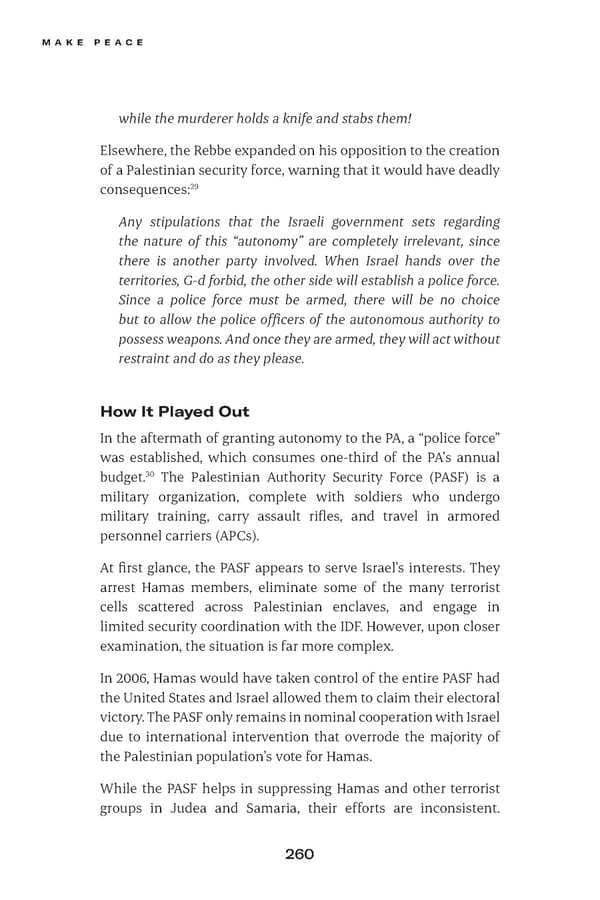 Make Peace / A Strategic Guide for Achieving Lasting Peace in Israel - Page 284