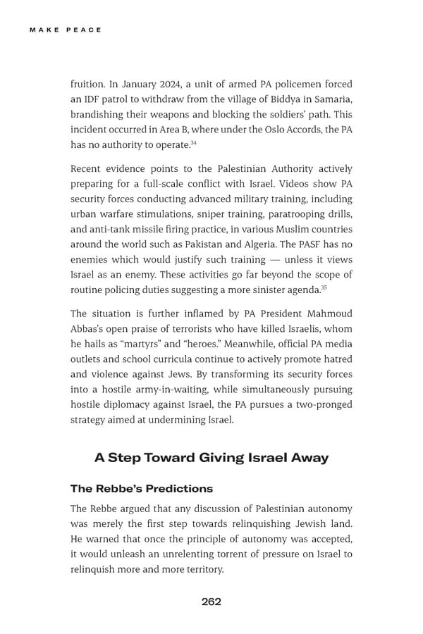 Make Peace / A Strategic Guide for Achieving Lasting Peace in Israel - Page 286