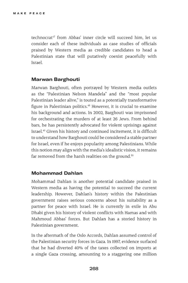 Make Peace / A Strategic Guide for Achieving Lasting Peace in Israel - Page 292