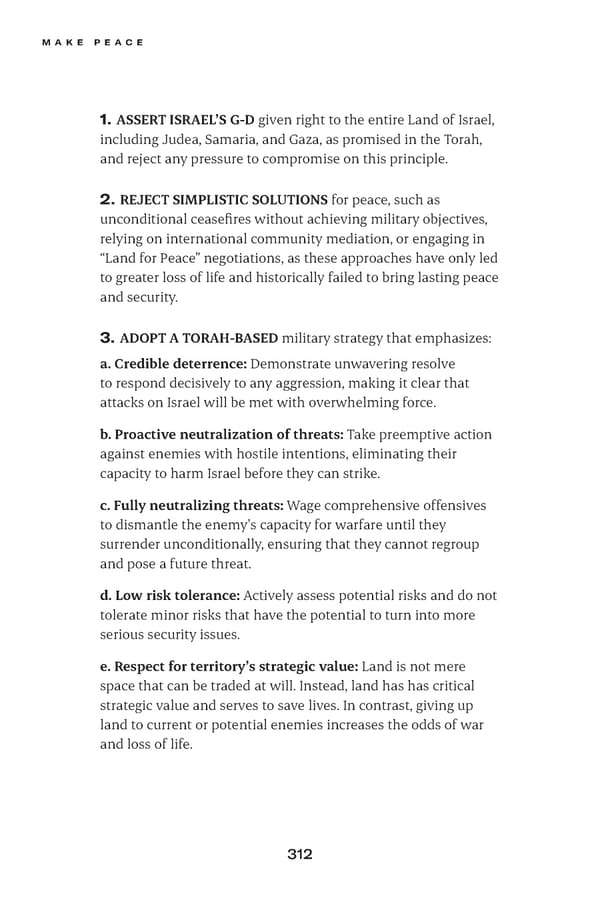 Make Peace / A Strategic Guide for Achieving Lasting Peace in Israel - Page 336