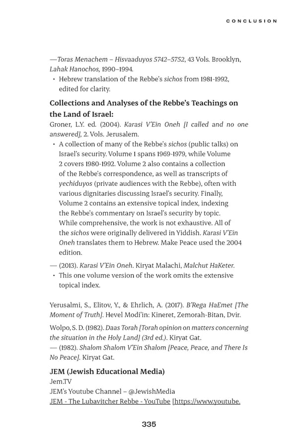 Make Peace / A Strategic Guide for Achieving Lasting Peace in Israel - Page 359