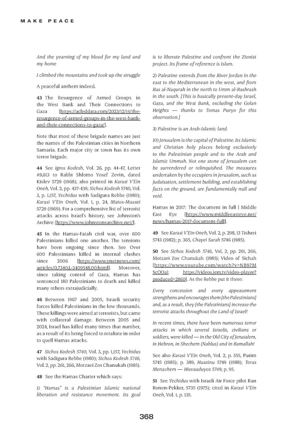 Make Peace / A Strategic Guide for Achieving Lasting Peace in Israel - Page 392