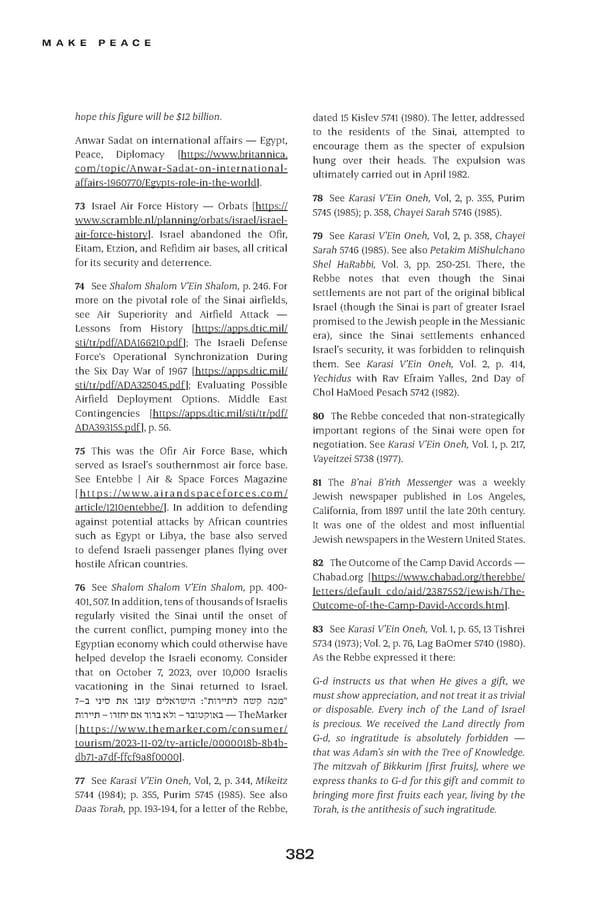 Make Peace / A Strategic Guide for Achieving Lasting Peace in Israel - Page 406