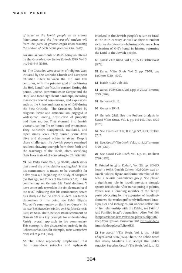 Make Peace / A Strategic Guide for Achieving Lasting Peace in Israel - Page 418
