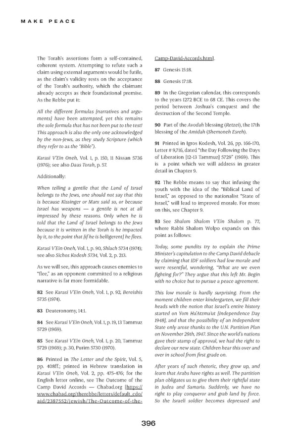 Make Peace / A Strategic Guide for Achieving Lasting Peace in Israel - Page 420