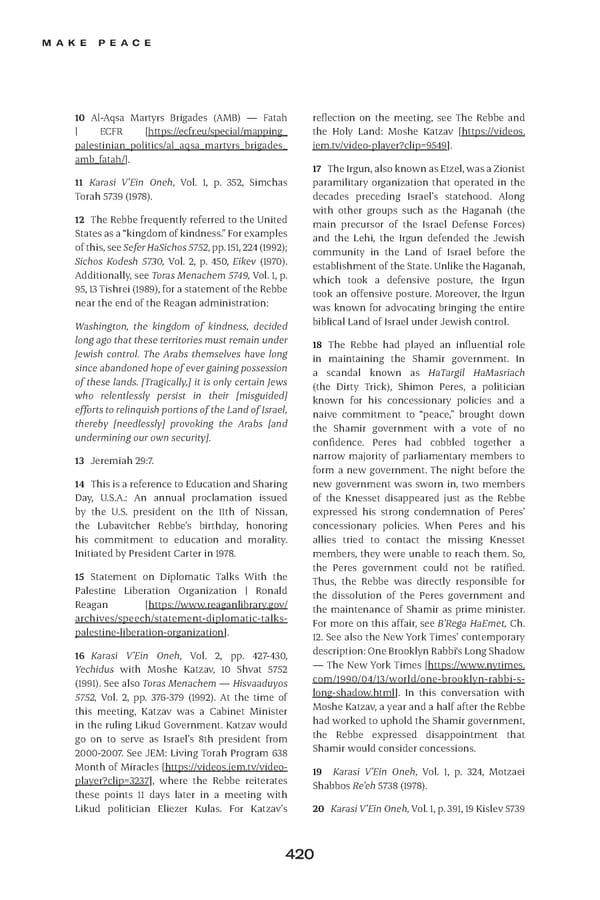 Make Peace / A Strategic Guide for Achieving Lasting Peace in Israel - Page 444