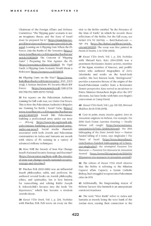 Make Peace / A Strategic Guide for Achieving Lasting Peace in Israel - Page 446