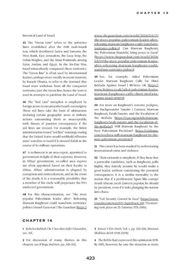 Make Peace / A Strategic Guide for Achieving Lasting Peace in Israel - Page 447